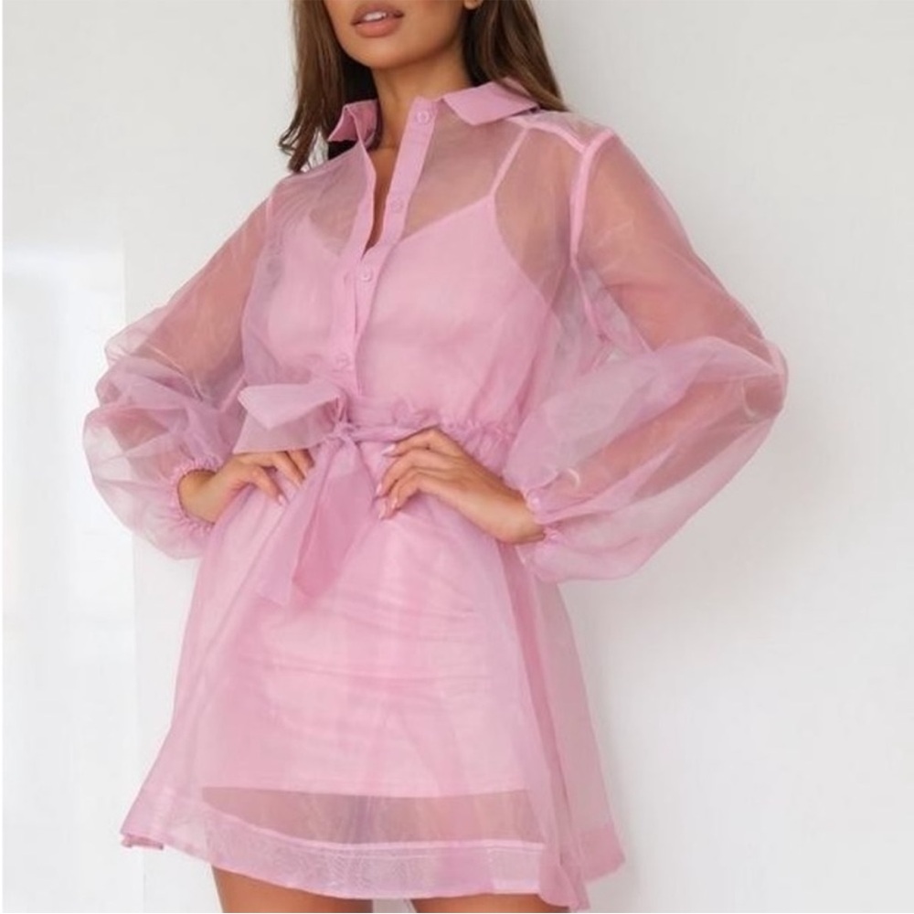 NWT MISSGUIDED SHIRT DRESS